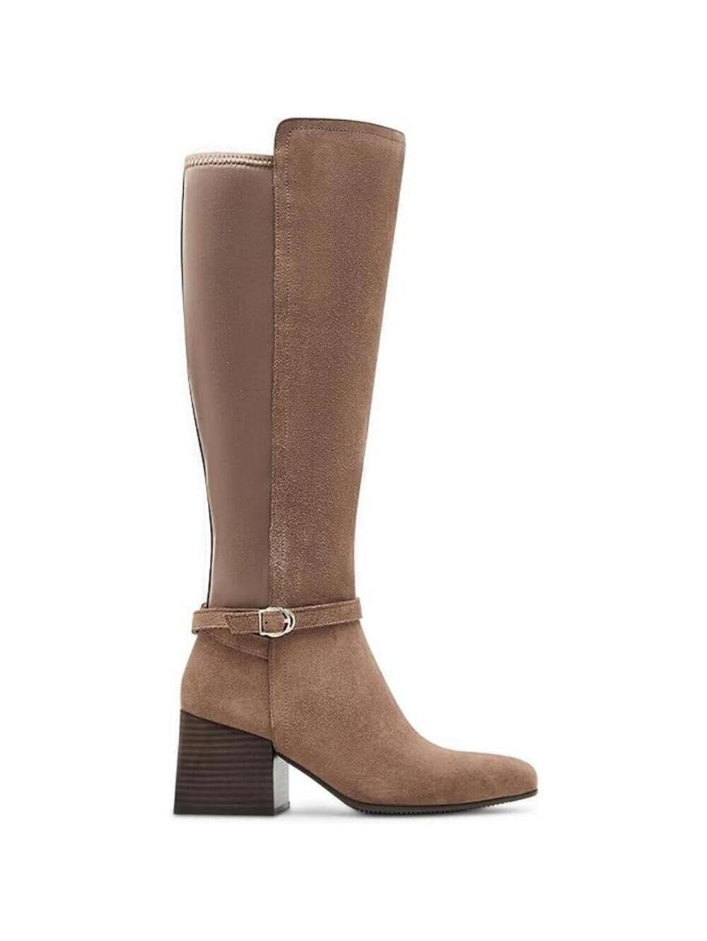 Blondo Twyla Tall Suede Boots 9 Tan Beige NWT Waterproof  Knee High Riding